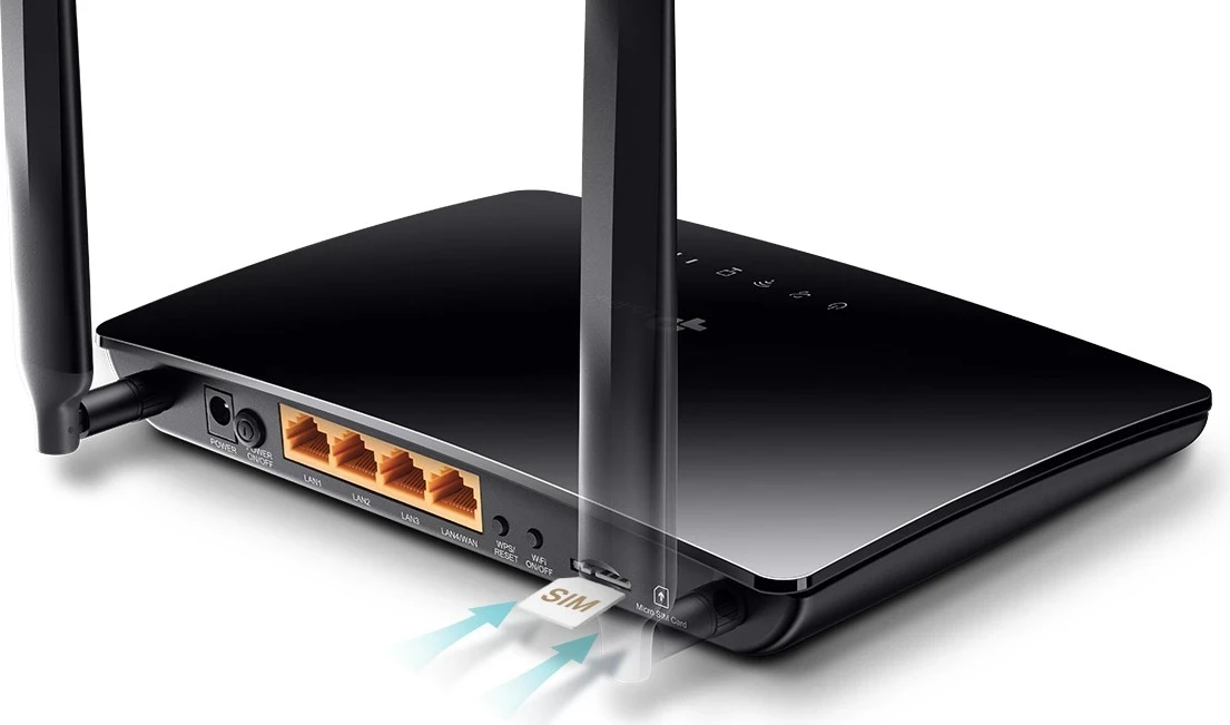 Ruter TP-Link TL-MR6400, i zi