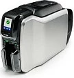 Printer kartelash Zebra ZC300, dye-sublimation, 300 x 300 DPI, USB/Ethernet, e zezë/argjend