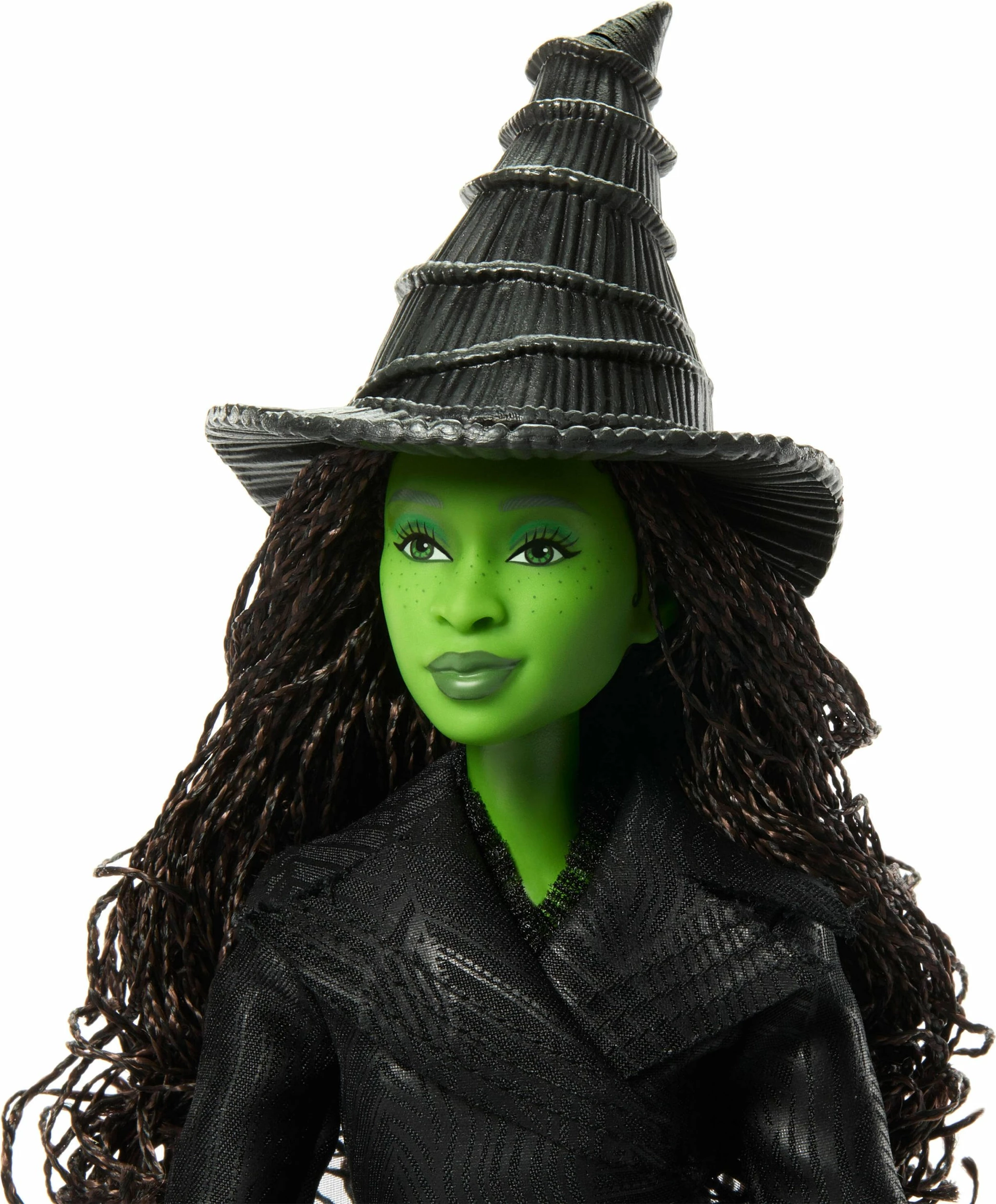 Kukull koleksionuese Barbie Mattel Wicked Elphaba Thropp JFM12, me 4 aksesorë, shumëngjyrëshe