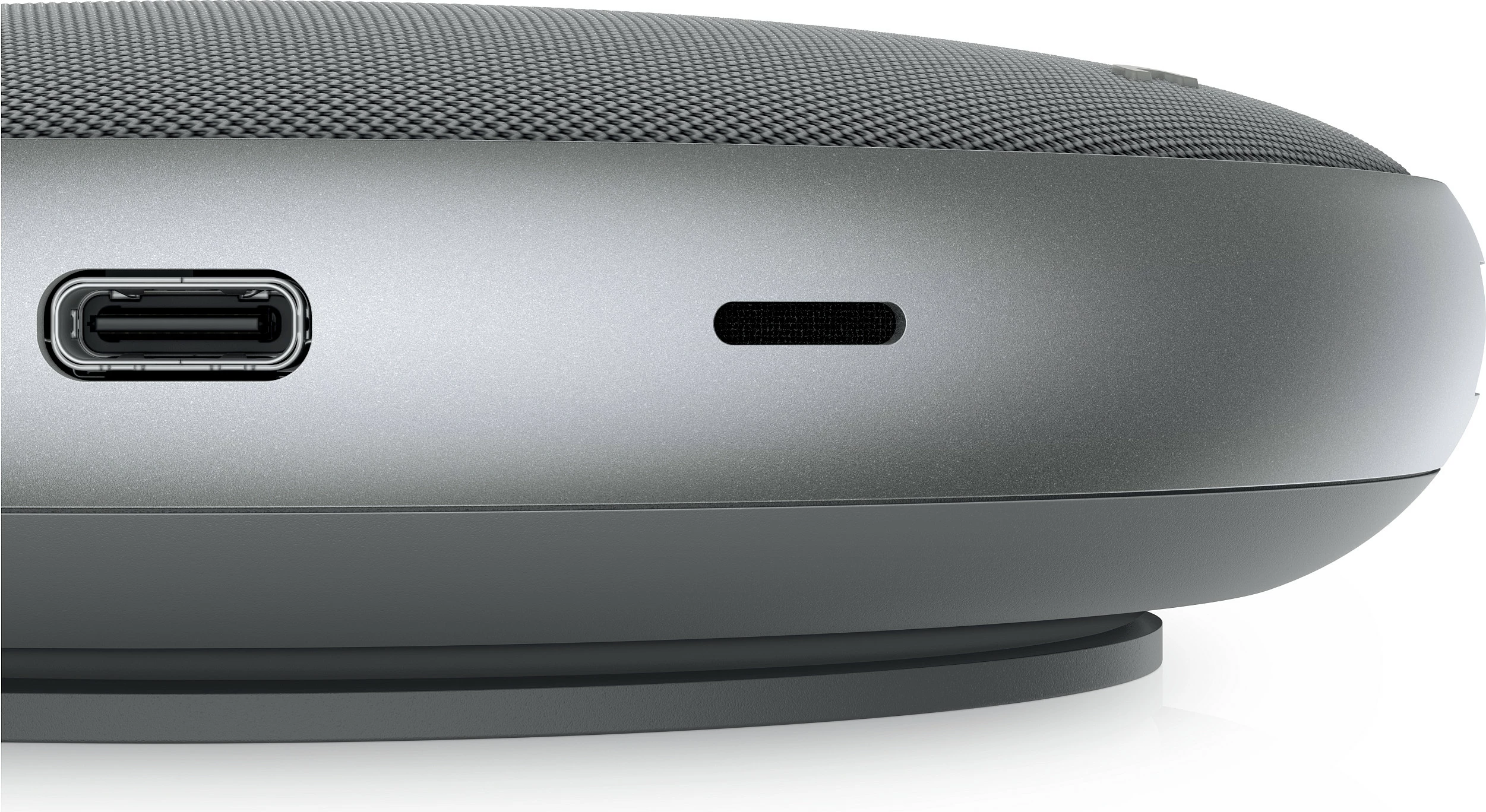 Adapter USB-C me altoparlant konferencash Dell MH3021P, 2x USB 2.0, kabllo 0.465 m, argjendtë