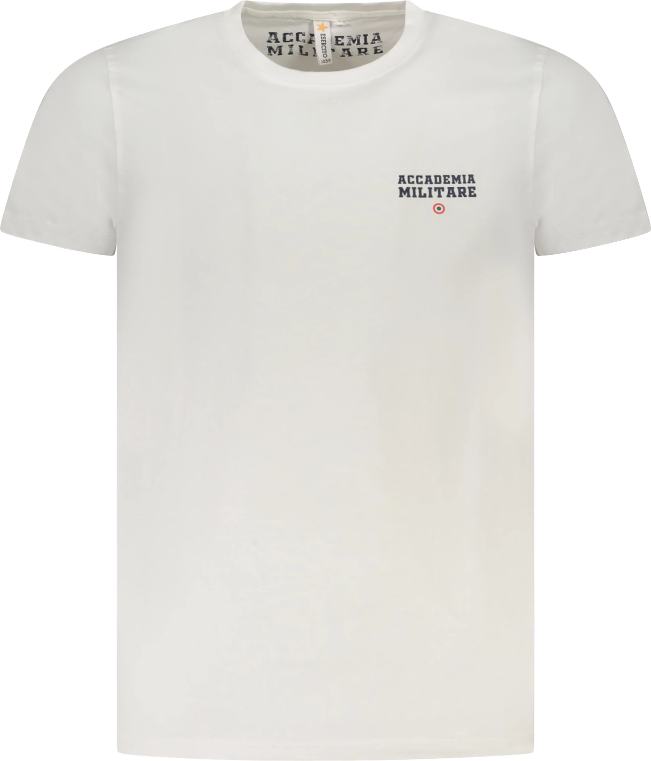 Maicë për meshkuj ACCADEMIA MILITARE, e bardhë
