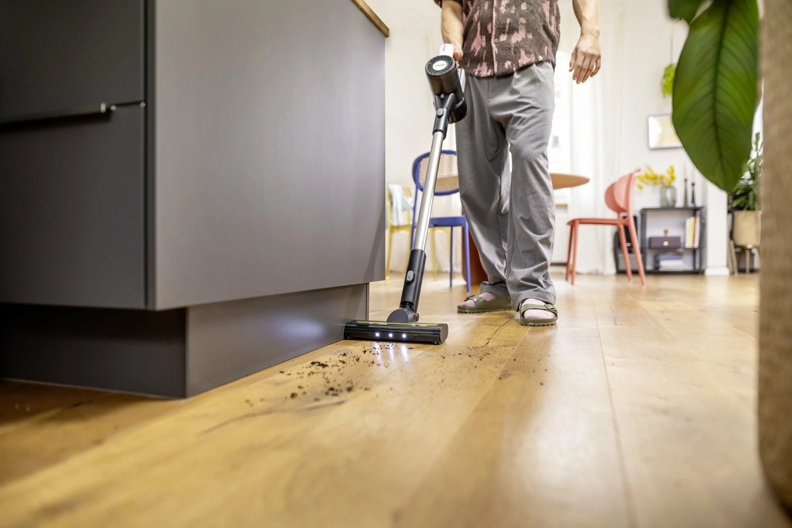 Fshesë me korrent pa kabllo Karcher VCS 3 Nano Complete, 50 min, 0.6 L, HEPA, e zezë