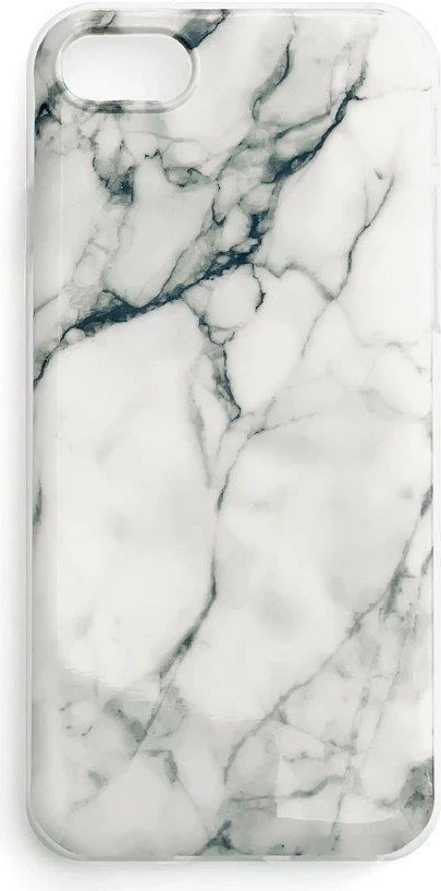 Mbështjellës Wozinsky Marble për Samsung Galaxy S22+, TPU, Bardhë