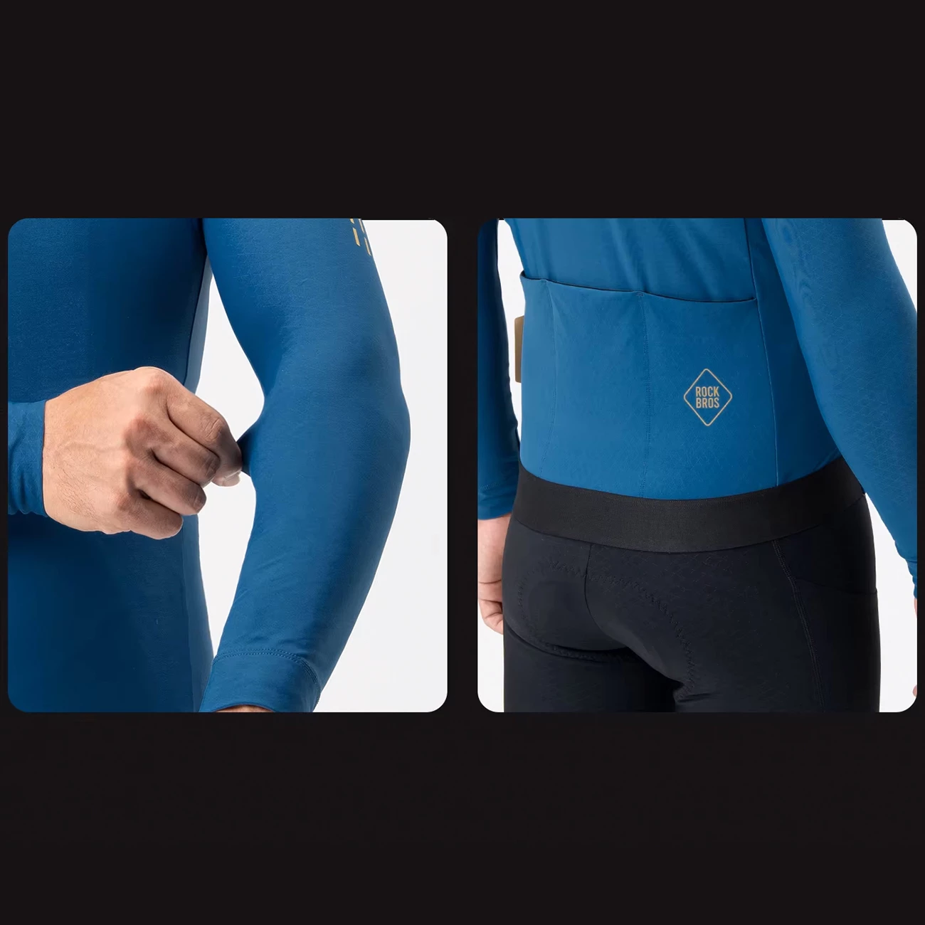 Xhaketë çiklizmi Rockbros YDWT020 Diamond, madhësia XL, blu