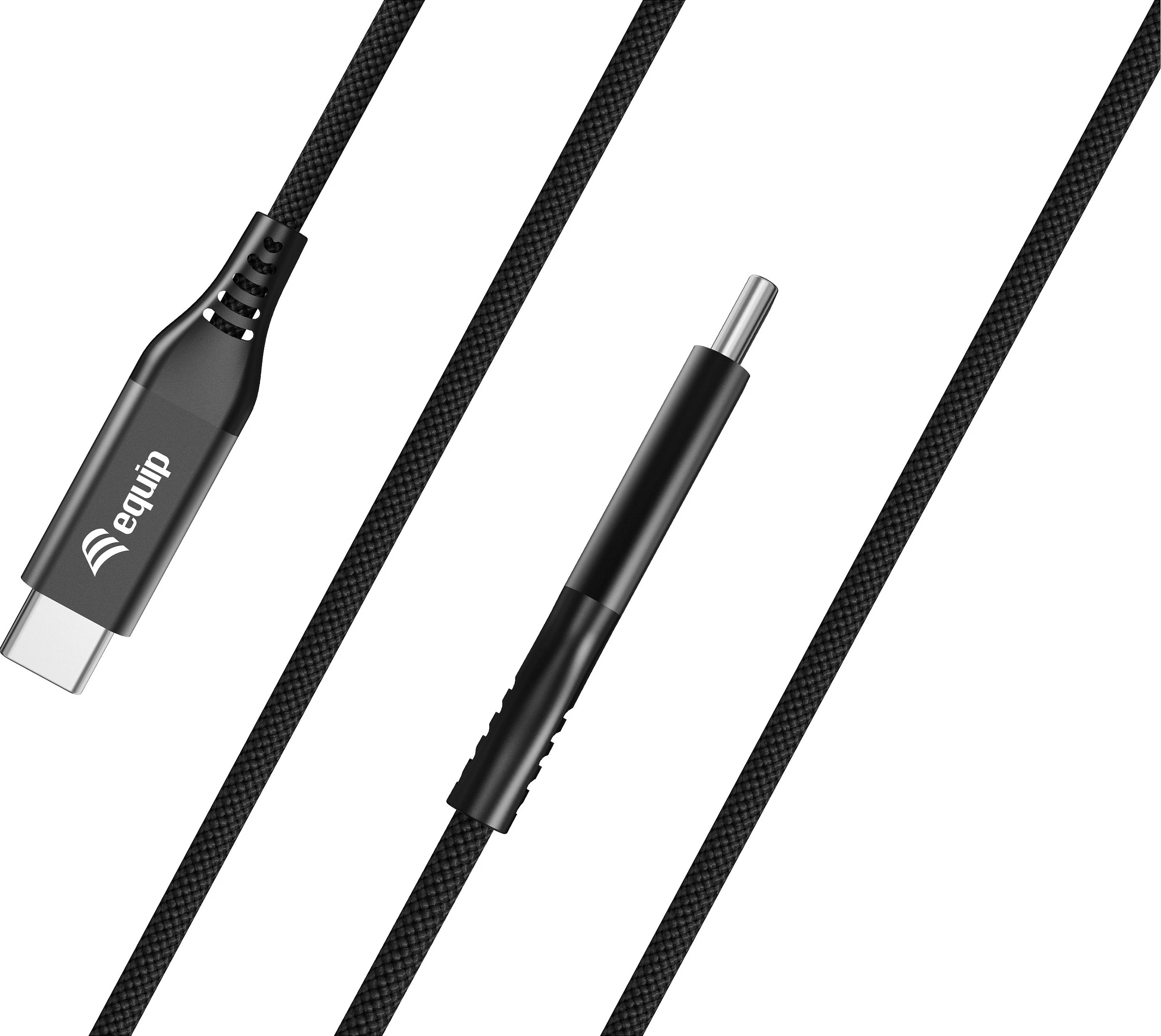 Kabllo USB-C EQUIP 128389 USB4, C në C, 1.2 m, 40Gbps, PD 240W, 8K/60Hz, e zezë