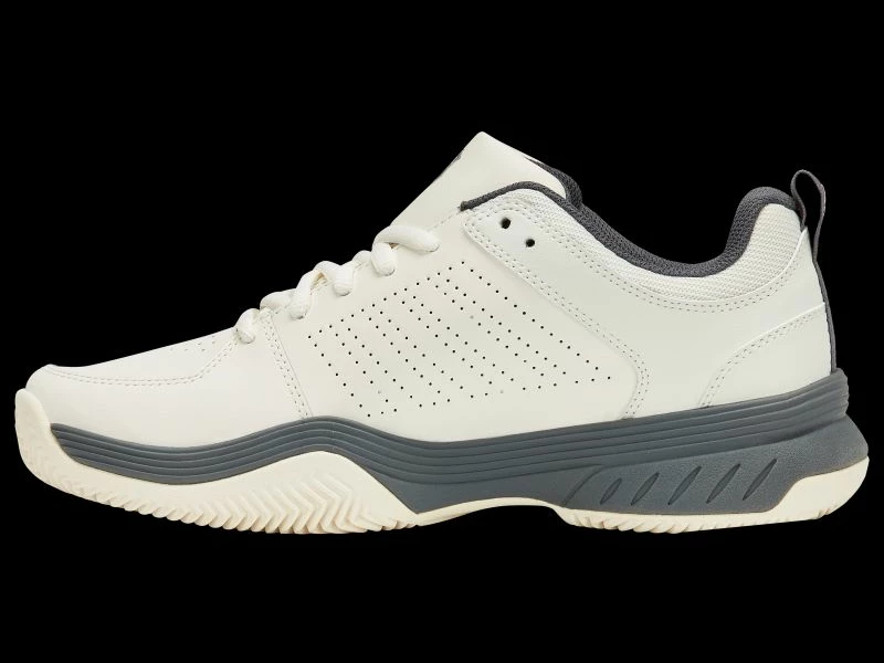 Atlete K-Swiss COURT EXPRESS 2 CLAY, egret/turbulence-m