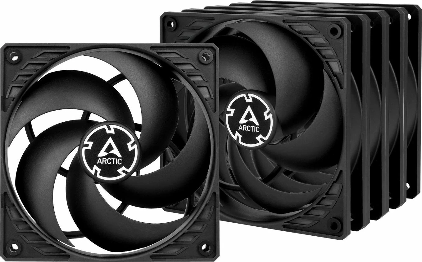 Ventilator kasë PC Arctic P12 ACFAN00135A 120mm 3-pin 1800rpm 5-pack i zi