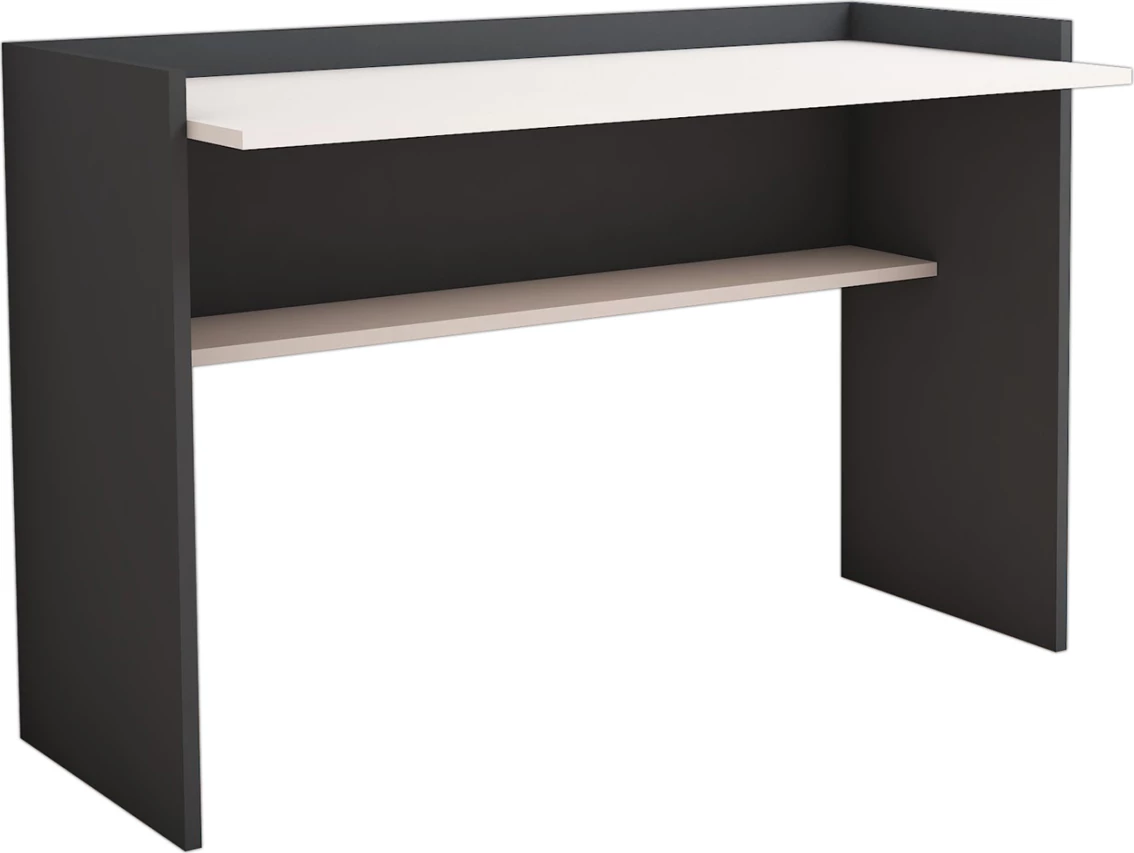 Tavolinë melamine gri-bardhë 118x58x80Hcm.FH9227.13