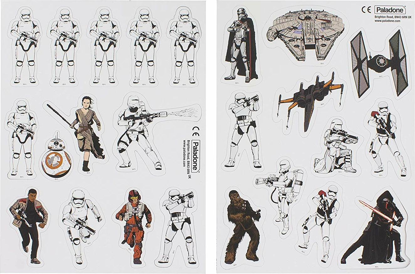Set magnetësh Paladone Star Wars Battle Set, 24 copë, 15 x 20 cm