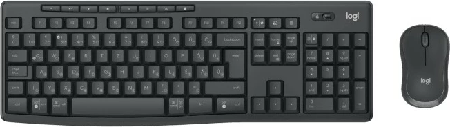 Set tastierë dhe maus Logitech MK370 Combo Business, wireless, graphite