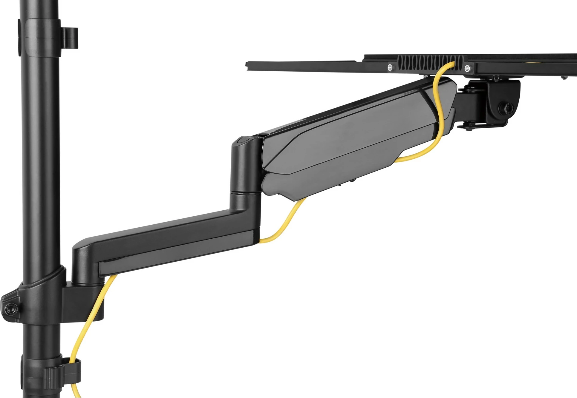 Mbajtës fleksibil muri Digitus, për monitor 17-32", rregullim lartësie, ngjyrë e zezë