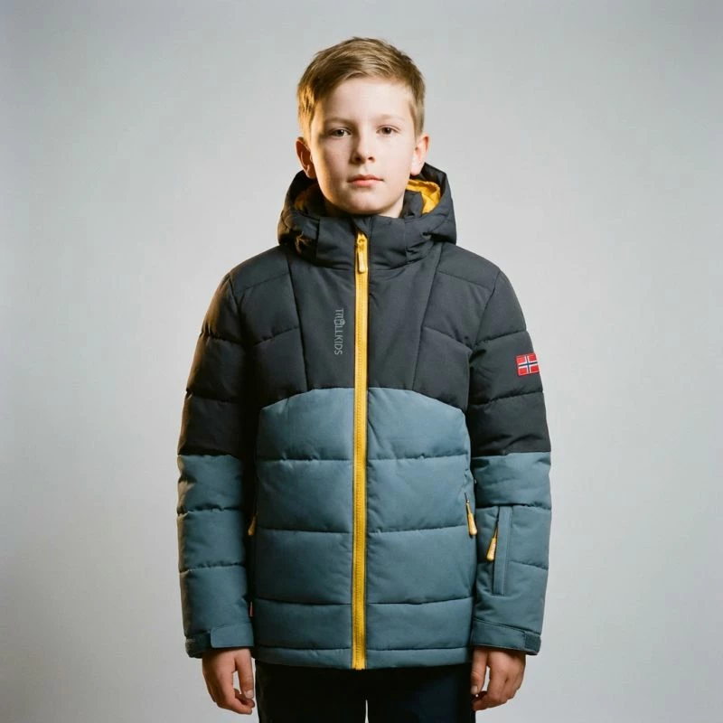 Jakne për fëmijë Trollkids, blu [Madhësia: 152]
