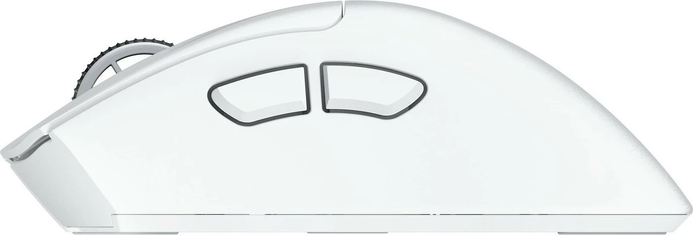 Maus Razer DeathAdder V4 Pro, wireless & USB-C, 45K DPI, 6 taste, i bardhë