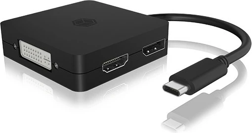 Adapter USB-C ICY BOX IB-DK1104-C, 4K, i zi