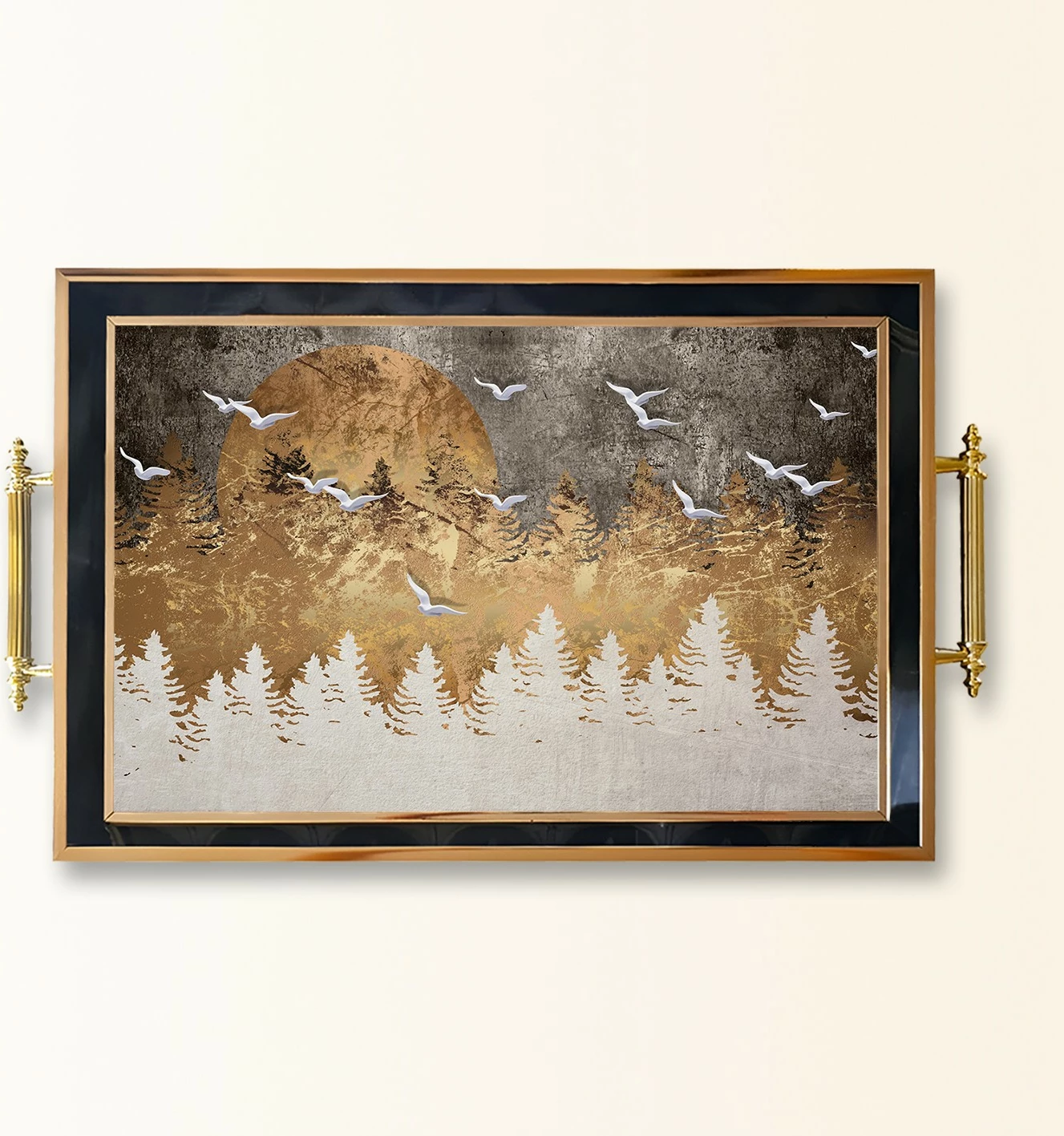 Tabaka qelqi Aberto Design, shumëngjyrëshe, TPA9885