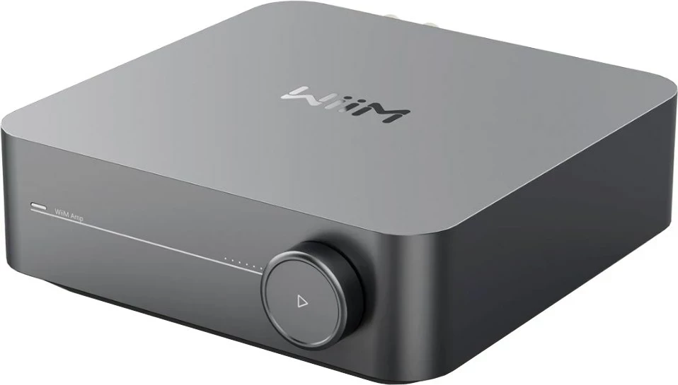 Amplifikator stereo streaming WiiM Amp, 512 MB, gri e errët