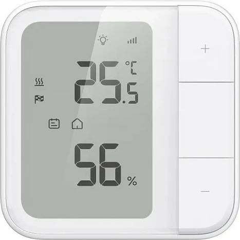 Termostat smart Aqara W500, digjital, Thread/Zigbee, për ngrohje dyshemeje, i bardhë
