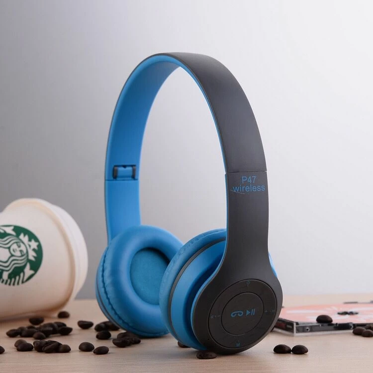 Kufje Wireless mbi-vesh (Over-Ear) P47 me Bluetooth