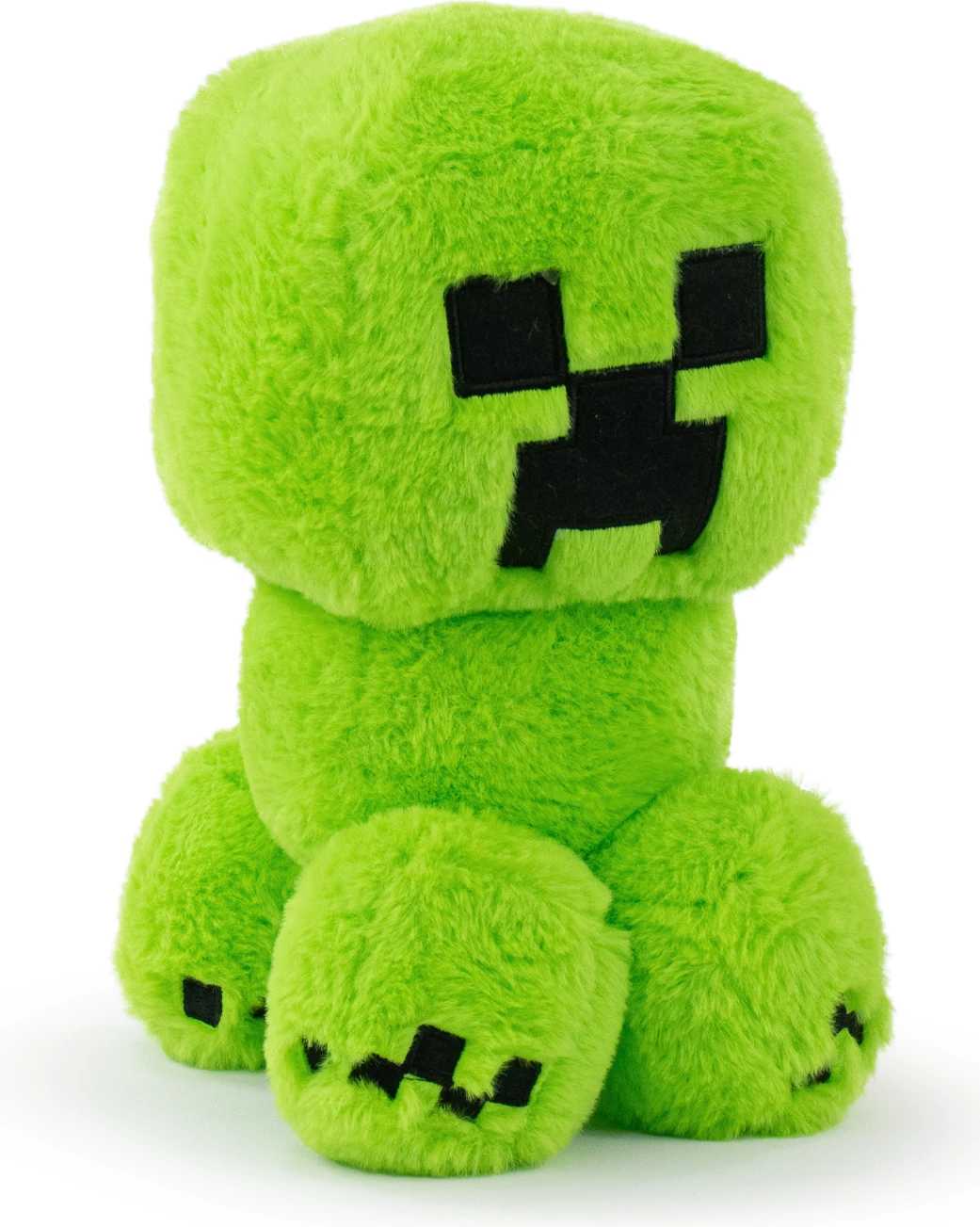 Lodër plush Barrado Minecraft Creeper Long Hair 28 cm, jeshile