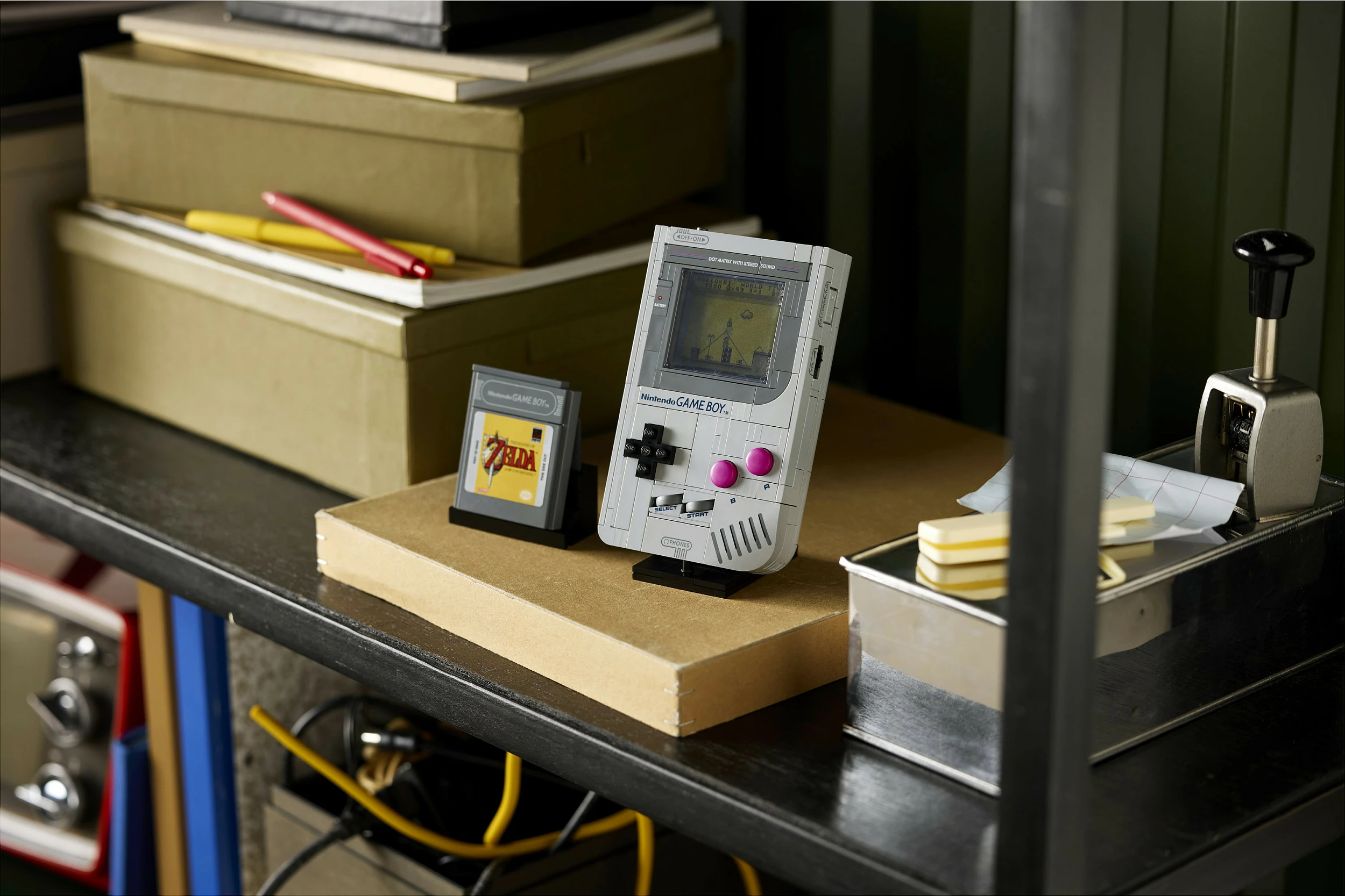 Set ndërtimi LEGO Super Mario Game Boy 72046, 421 pjesë, 18+, shumëngjyrësh