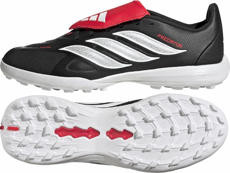 Atlete futbolli për fëmijë adidas Predator League FT Jr TF JS1041, të zeza