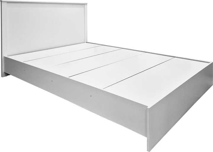 Krevat Athos, ngjyrë e bardhë, 140x200 cm