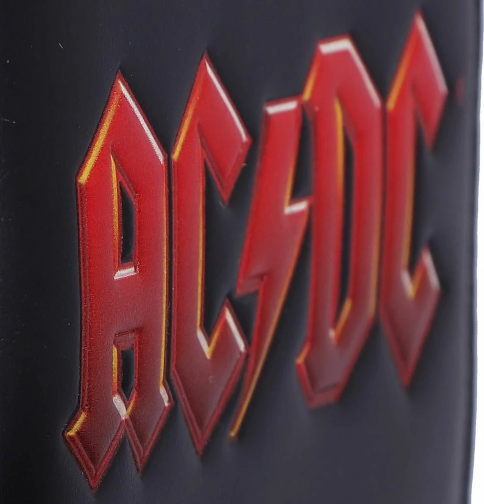 Portofol NEMESIS NOW AC/DC, PU, 11 cm, me zinxhir, i zi