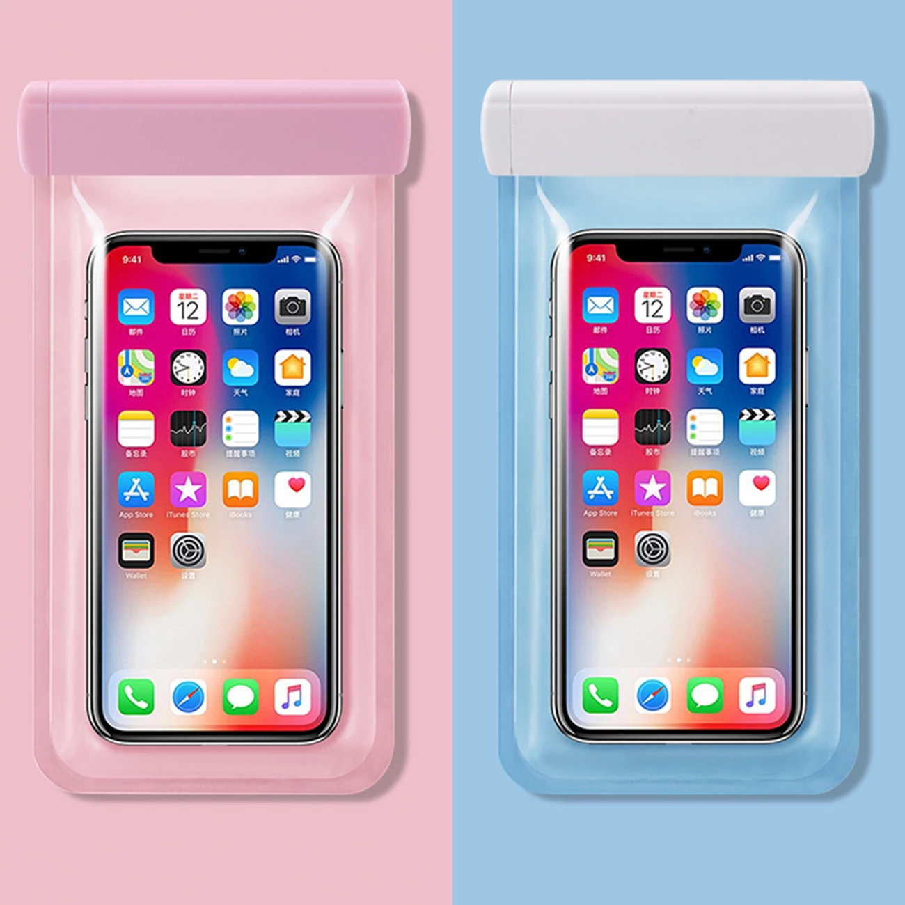 Mbështjellës i papërshkueshëm nga uji për celular Hurtel WN-01B, 115x220 mm, i zi