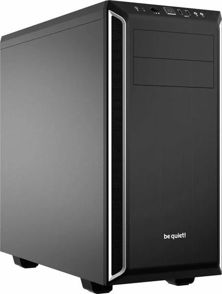 Kasë be quiet! Pure Base 600 BG022 Midi Tower ATX/µATX/Mini-ITX, e zezë/argjendtë