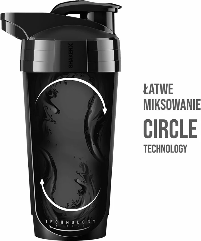 Shishe shaker NO10, e zezë