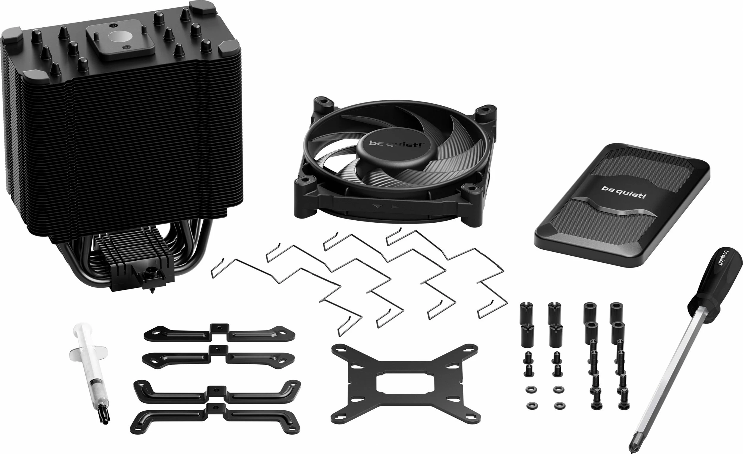 Ftohës CPU be quiet! Dark Rock 5 BK035, 120 mm PWM, 210 W TDP, i zi
