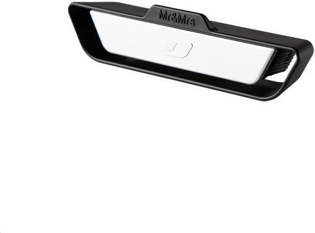 Mr&Mrs EVO Frosted Silver Matt Black