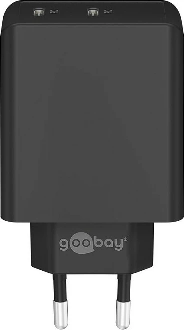 Karikues muri Goobay USB-C PD Dual 36W, 2x USB-C, i zi