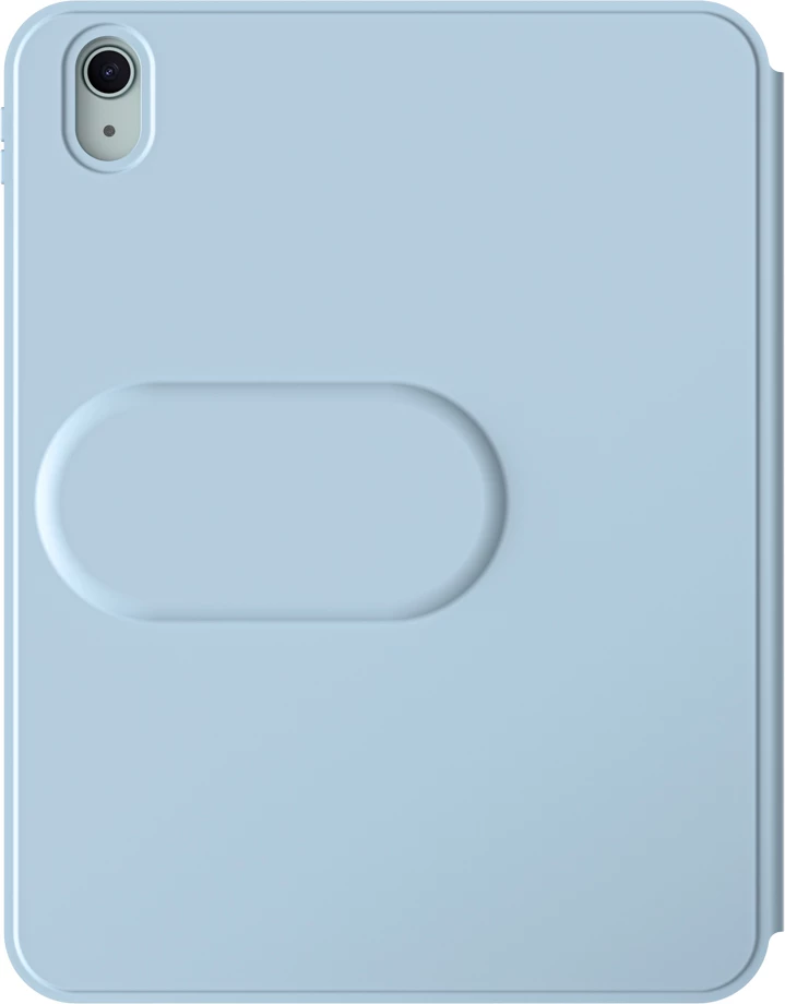 Mbështjellës tablet, AmazingThing Titan Pro Mag, për iPad 11" 2025 dhe iPad 10.9" 2022, magnetik me qëndrim 720°, dizajn i ndashëm, mbajtëse Apple Pencil, blu