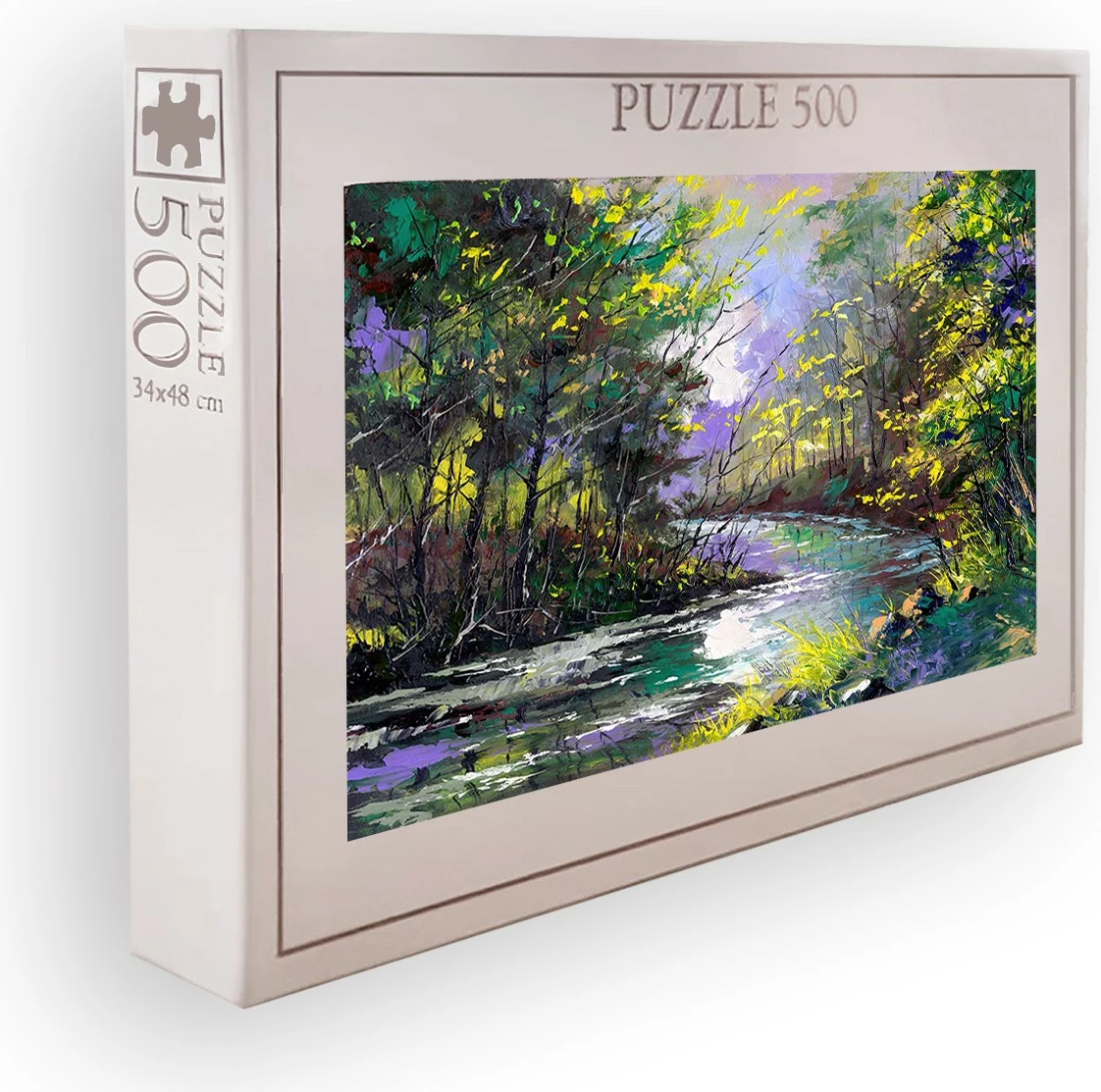 Puzzle 500 copë, Evila Originals, shumëngjyrësh, PZL_0148_500