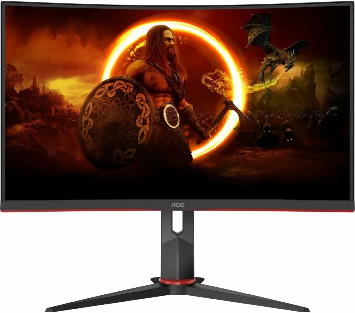 Monitor gaming AOC Agon C27G2Z3 27\" VA FHD 280Hz i lakuar 1500R, zi (BK)