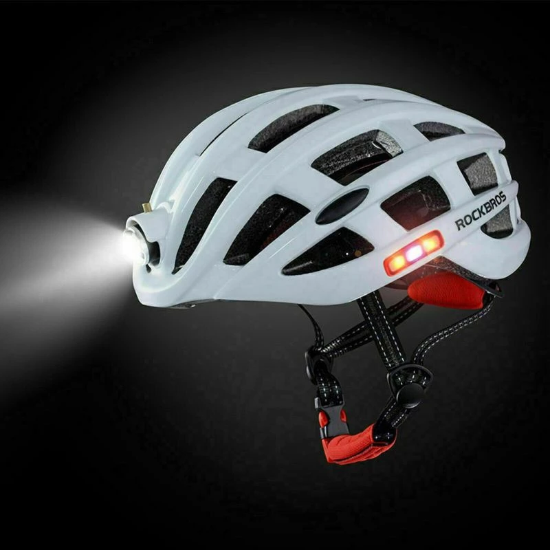 Helmetë biçiklete Rockbros, të bardhë