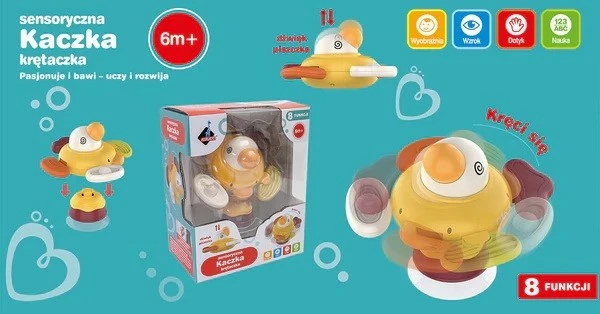 Lodër ndijore interaktive ASKATO, model 122946, plastikë & silikon, shumëngjyrëshe