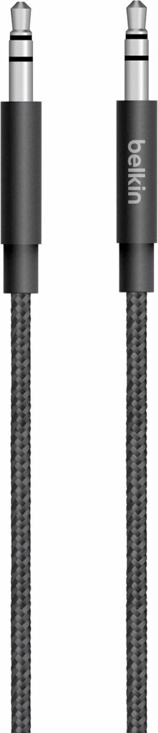 Kabllo audio Belkin AV10164BT04-BLK 3.5mm Jack–3.5mm Jack 1.2m, e zezë