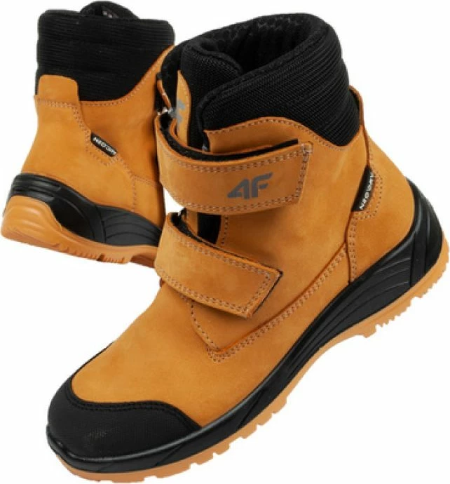 Çizme për djem 4f, ngjyrë kafe