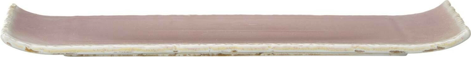 Pjatë drejtkëndore Fine Dine Rosa 340x150 mm rozë, set 3 copë