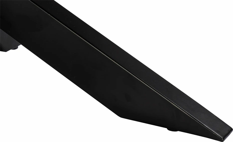 Tavolinë kafeje Skorpio, dru arre, këmbë metalike të zeza, 120x60x45cm