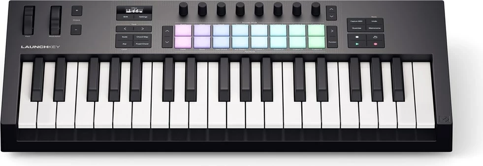 MIDI tastierë novation Launchkey 37 MK4, 37 taste, e bardhë