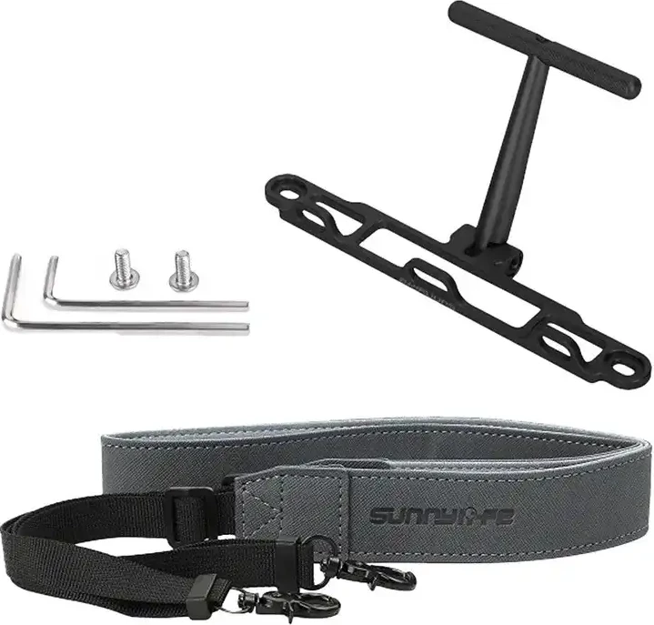 Mbajtës me rrip Sunnylife për kontrollues DJI RC / RC 2, ZJ764-D, i zi