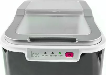 Aparat për akull CAMRY CR8073, 2.2L, 12kg/24h, gri/e zezë