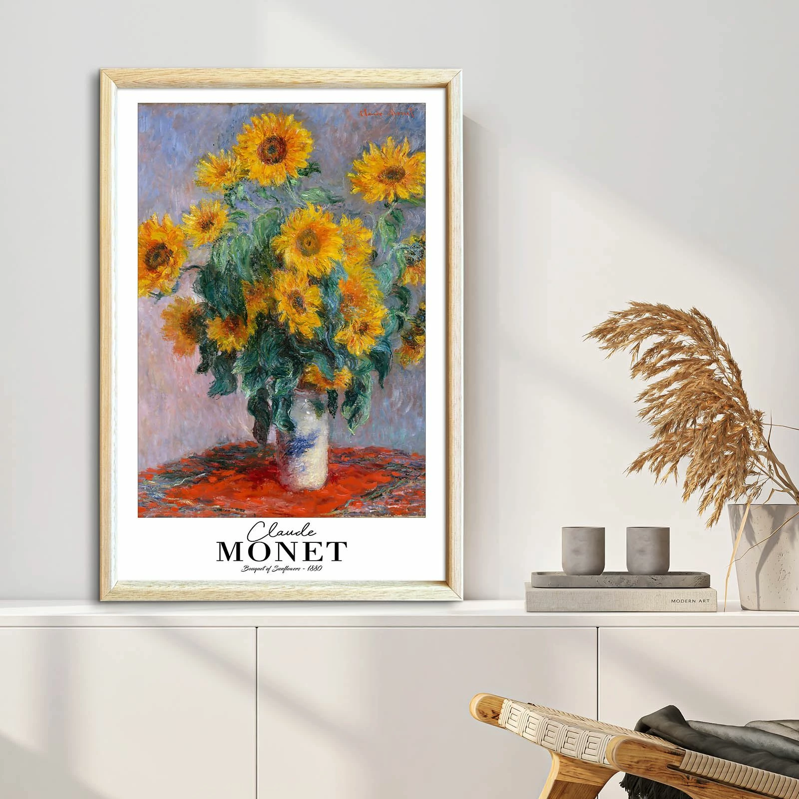 Pikturë dekorative me kornizë, Wallity, 4262AHSMONET-003
