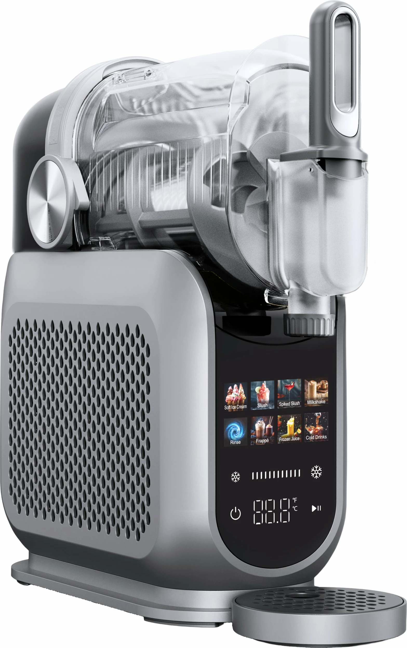 Makinë për slushie dhe akullore 4Swiss SM026 SlushieMaster 1.8 L 220 W, gri