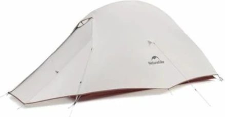 Tendë Naturehike Cloud up 1 pro 20d, gri e hapur-kuqe