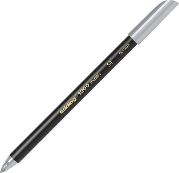 Edding 1200 Metallic 54 – Silver Marker