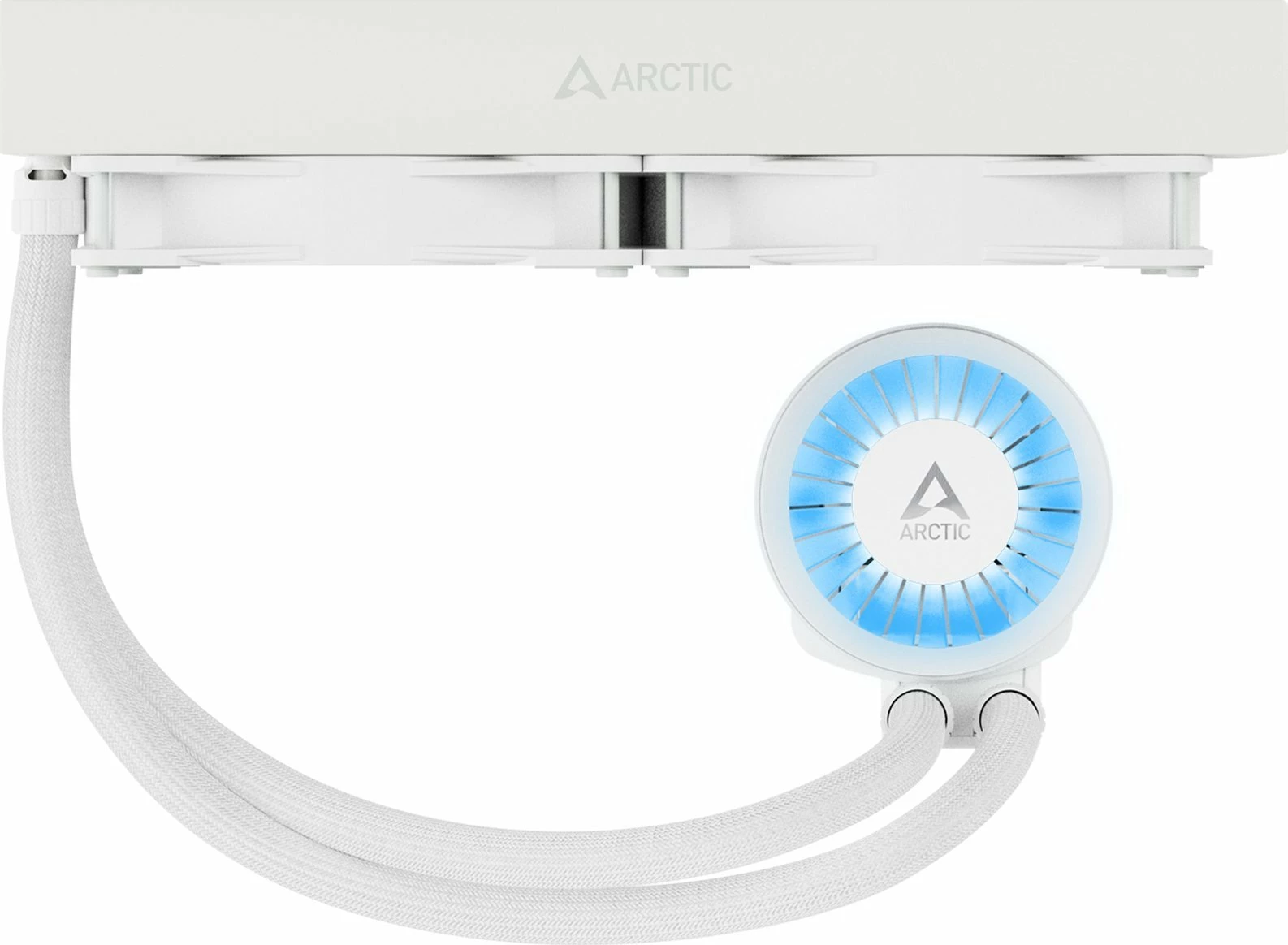 Ftohës me ujë AIO Arctic Liquid Freezer III 280 A-RGB 280mm, 2x140mm PWM, i bardhë